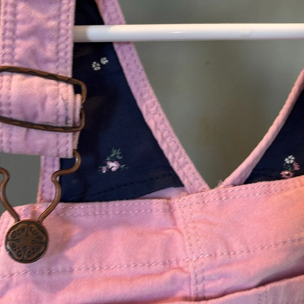 OshKosh B'gosh Pink Overalls Size 3T - Picture 4 of 5
